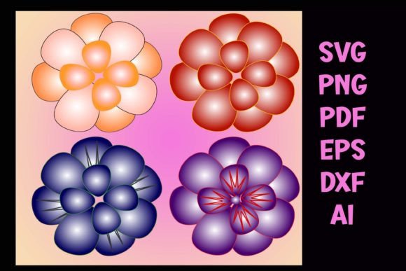 3D Floral Bundle for Creative Projects