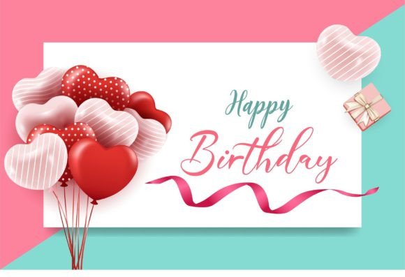 3D Happy Birthday Vector: A Bold Design Choice