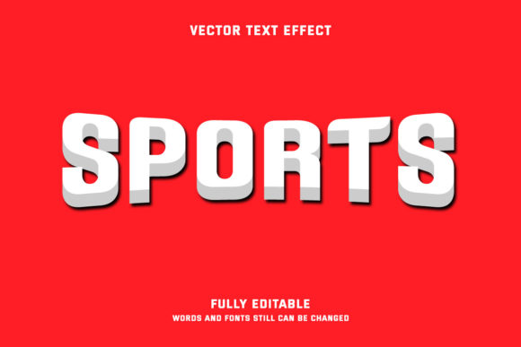 3D White Editable Text Effect for Professional Design Workflows