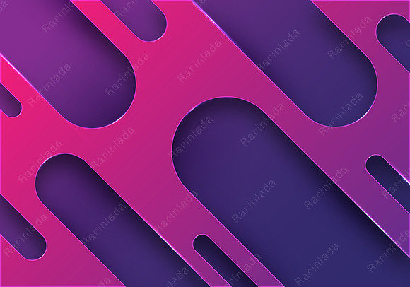 Abstract Modern 3D Rounded Line Pattern: A Strategic Design Tool for Creative Professionals