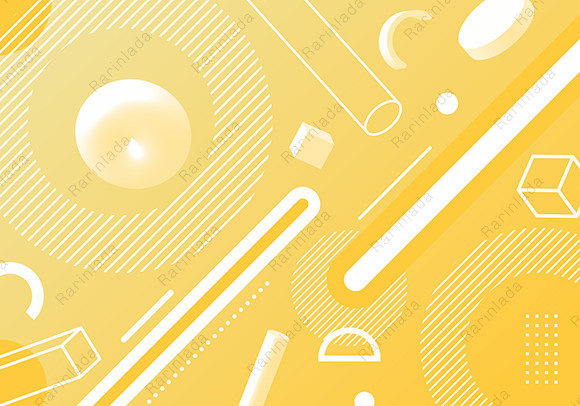 Abstract Pattern 3D Geometric Elements: A Versatile Design Resource