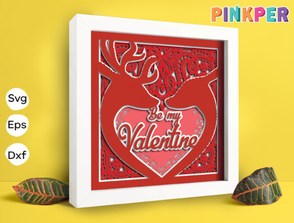 Be My Valentine Papercut Light Box