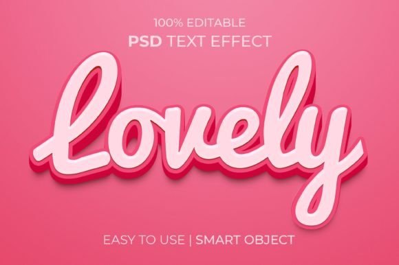 Beautiful 3D Text Effect Style for Stunning Designs