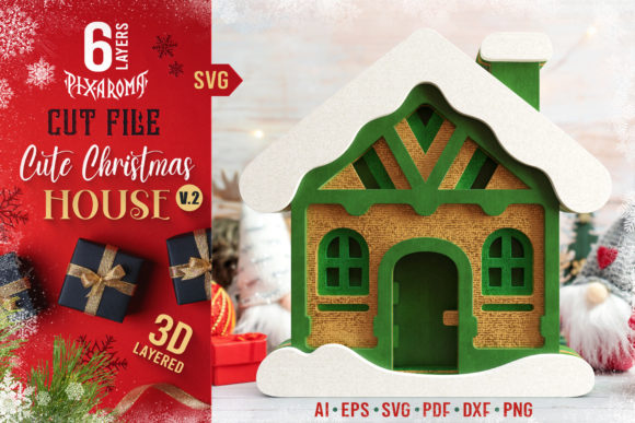 Cute Christmas House: A Creative and Commercial Powerhouse for Holiday Crafting