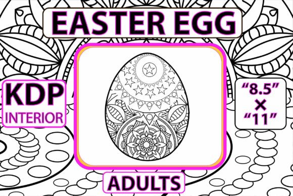 Easter Coloring Book for Adults - 17: A Creative Escape for All Ages