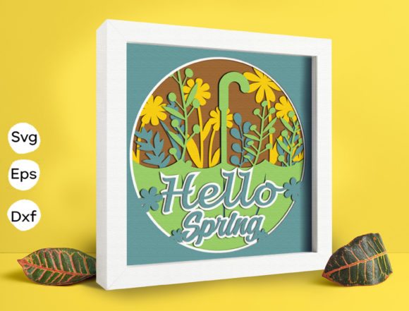 Hello Spring Papercut Light Box: A Creative Tool for All Your Design Projects