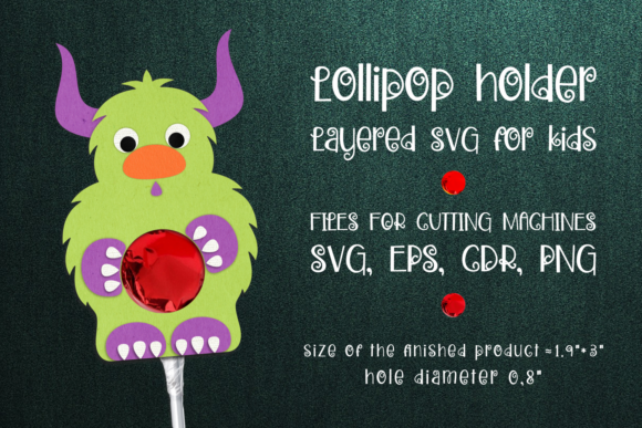 Horned Monster Lollipop Holder Template: A Strategic Tool for Creative and Business Success