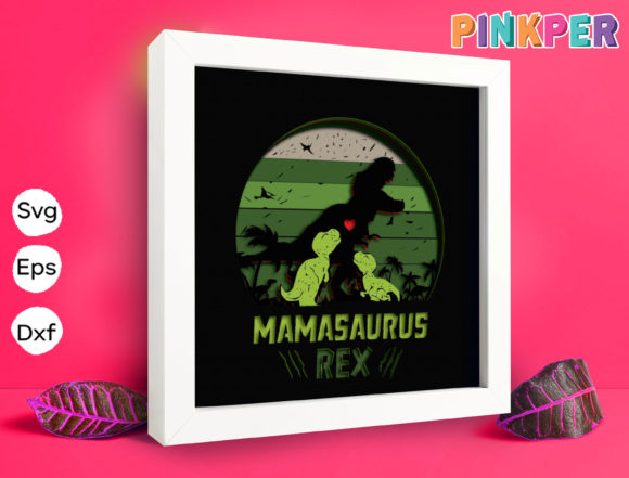 Mamasaurus Rex Papercut Light Box: A Creative Tool for Digital Crafting Workflows