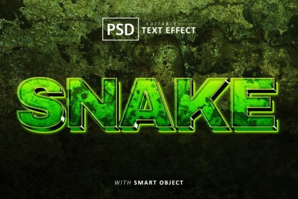 Snake 3d Text Effect Editable: A Versatile Design Tool for Creative Professionals