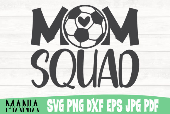 Soccer Mom Squad Svg Cut File Design: A Versatile Tool for Creative Projects