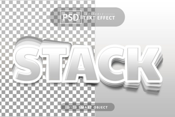 Stack 3d Text Effect Editable: A Versatile Design Tool for Creatives